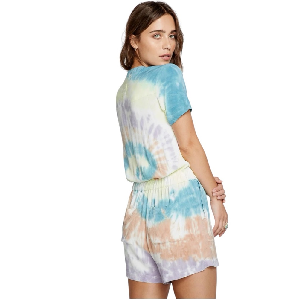 CHASER Heirloom Tie-Dye Button-Up Romper Size Small— Super Cute and Soft!!! - Picture 2 of 8